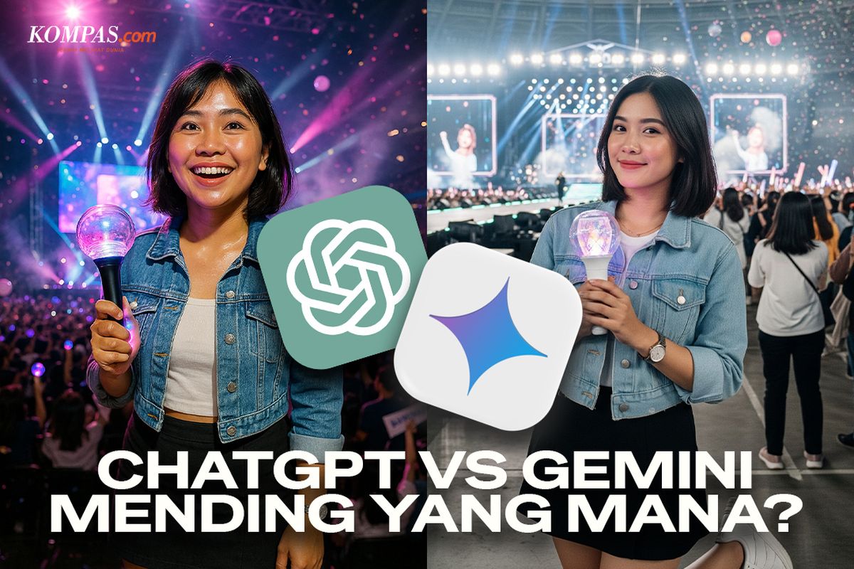 ChatGPT vs Gemini: AI Foto Realistis Mana yang Menang?