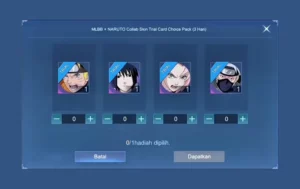 Dapatkan Emote Sasuke MLBB: Event Kolaborasi Naruto Terbaru