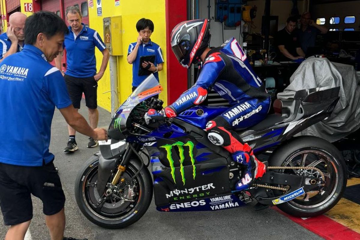 Dovizioso: Rahasia Mesin V4 Yamaha Terungkap di Barcelona