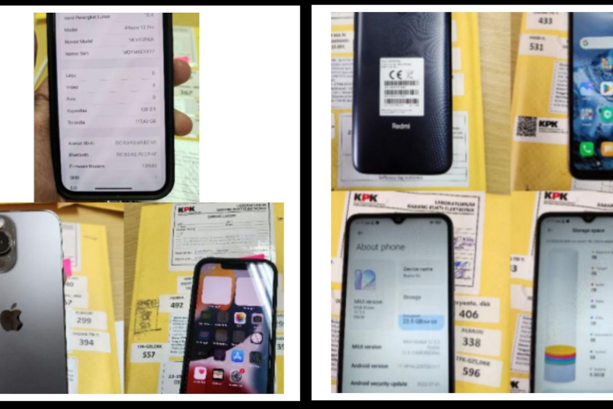 HP Mewah Sitaan KPK Dilelang Murah, Mulai Rp 153.000!