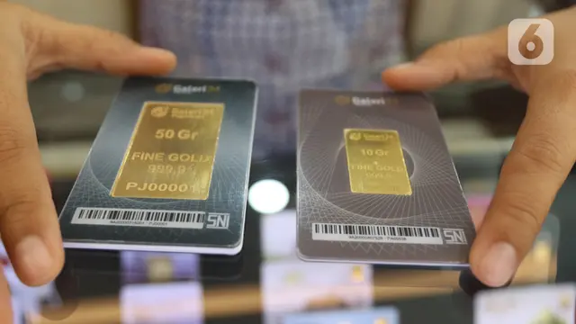 Harga Emas Antam, UBS, Galeri24 Hari Ini: Stagnan?