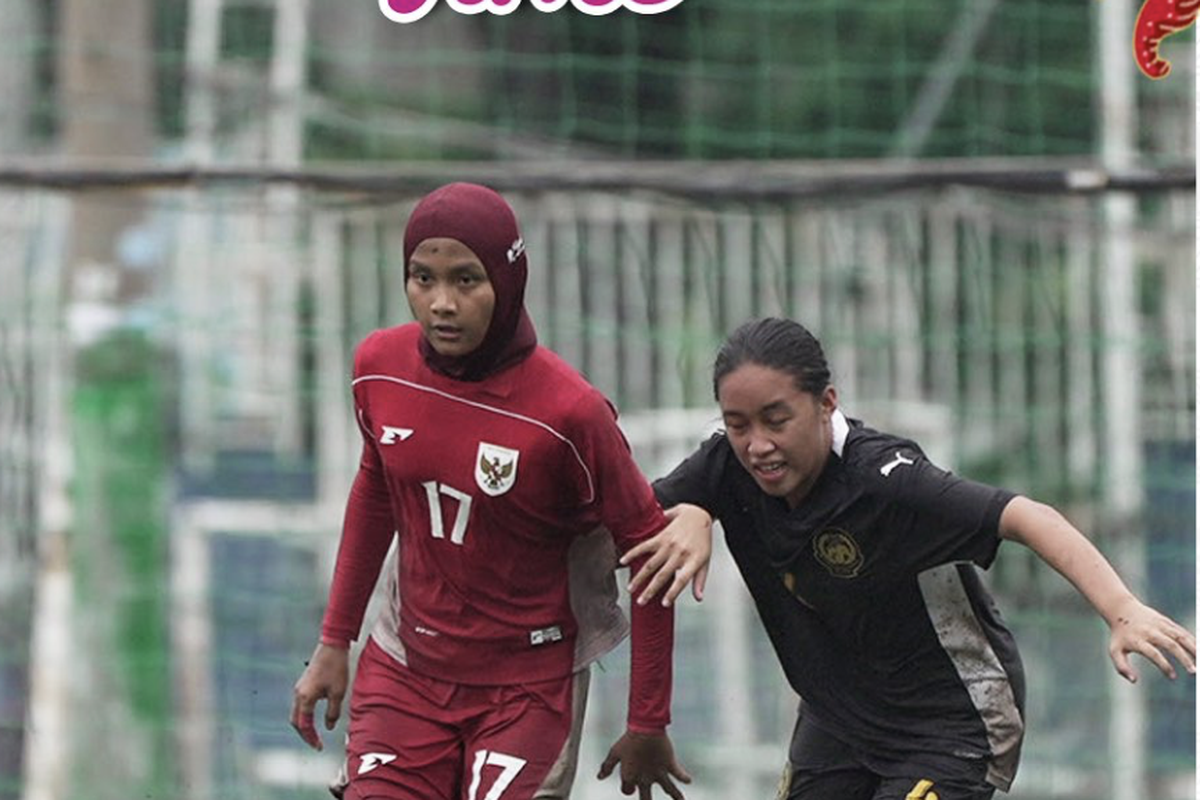 Indonesia Hancurkan Malaysia 4-0! Lolos Semifinal Piala AFF U19 Putri