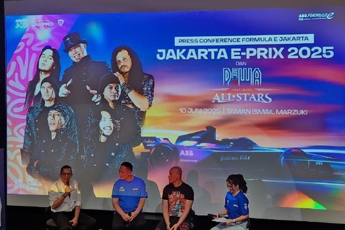 Jakarta E-Prix 2025: Dewa 19 All Stars Konser Spektakuler