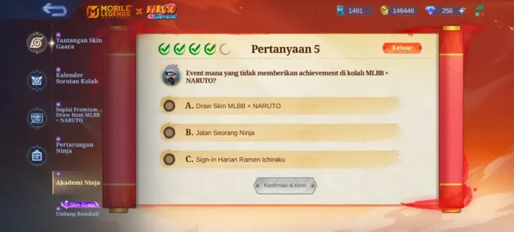 Kolaborasi MLBB x Naruto: Tanggal Mulai & Akhir Event