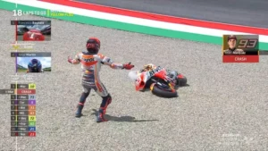 Marquez Crash Lagi! MotoGP: Balapan Terhenti, Kecewa Mendalam
