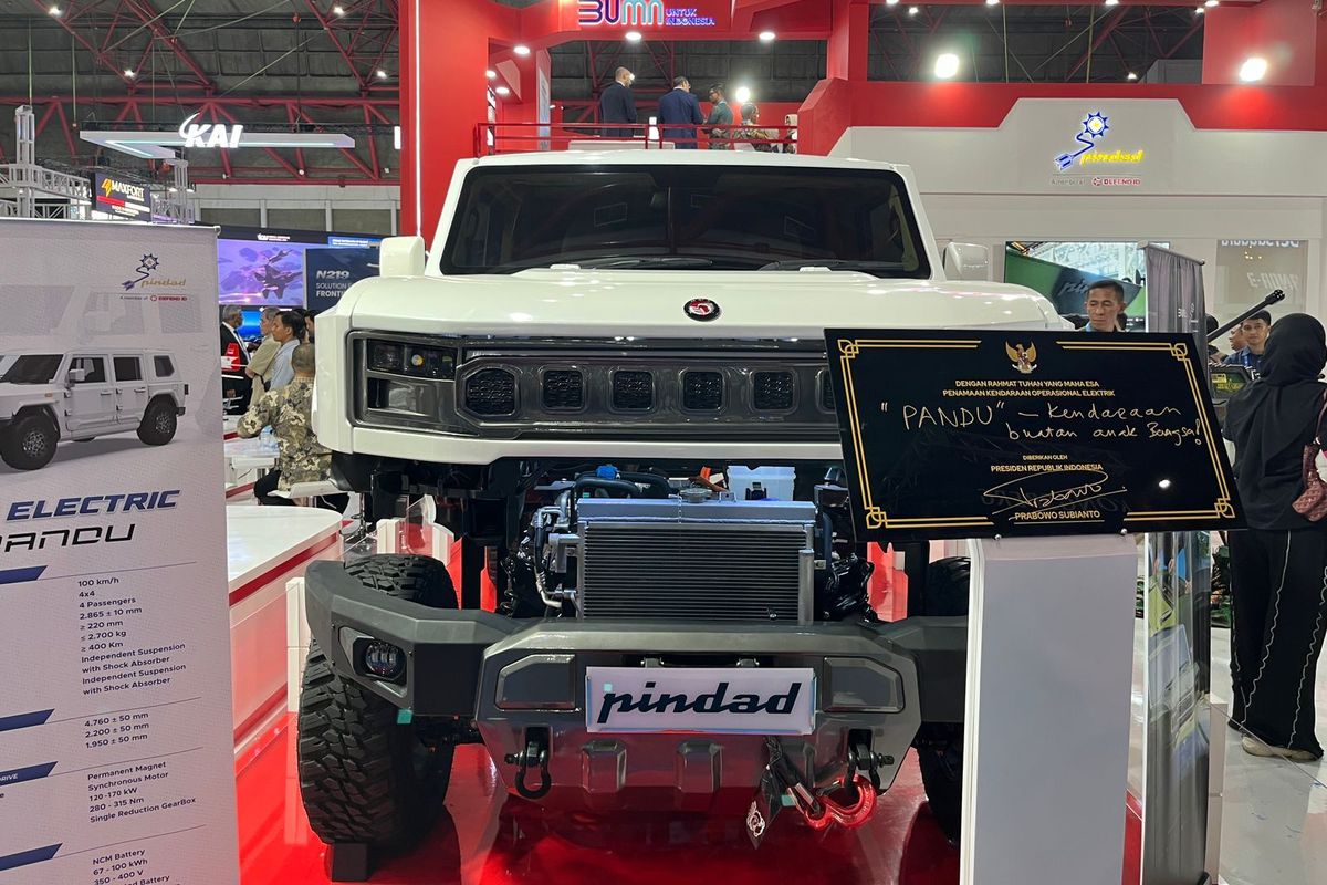 Pindad MV3-EV: Inovasi Kendaraan Listrik Taktis Canggih Indonesia