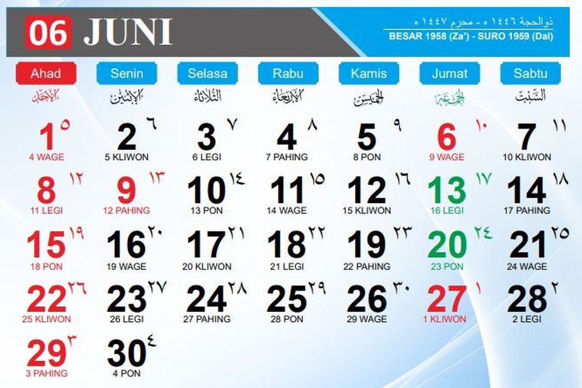 Rahasia Weton & Kalender Jawa 14 Juni 2025: Lengkap!