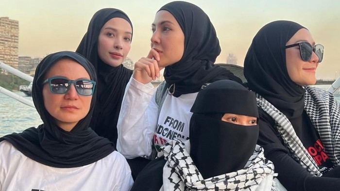 Zaskia Adya Mecca: Terkunci di Gaza, Perjuangan Menuju Global March